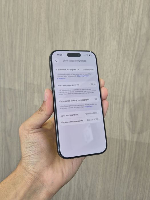 Iphone 17 256GB 100% 120цикл