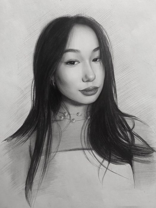 Незабываемый  подарок портрет для родных и близких  реалистично