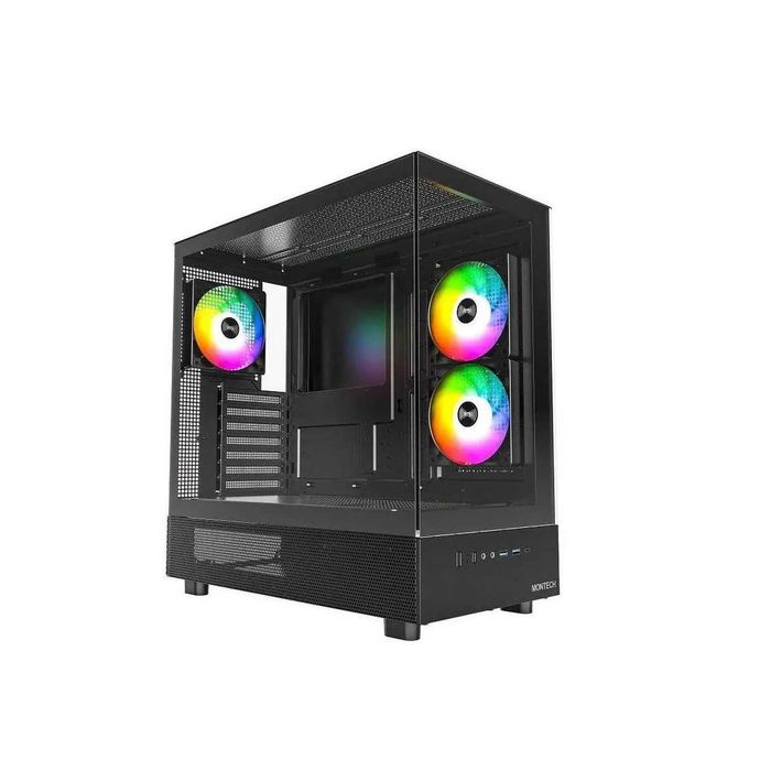 | Корпус Montech XR Черный ATX, Micro-ATX, Mini-ITX