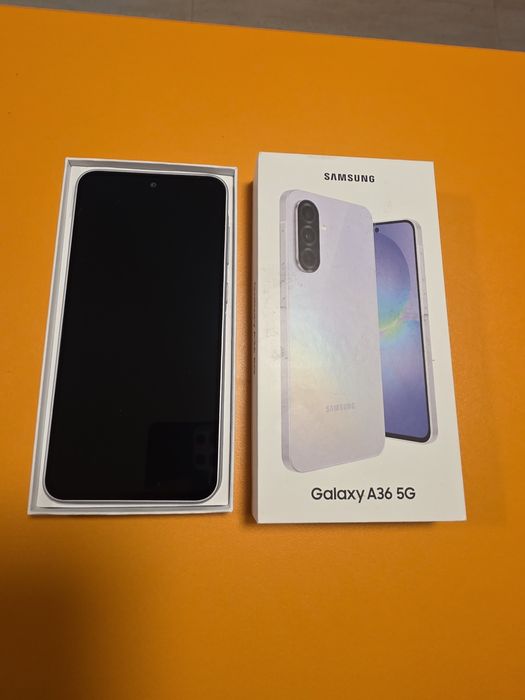 Samsung A36 5G 256gb 8gb ram resigilat Lavander factura garantie bonus