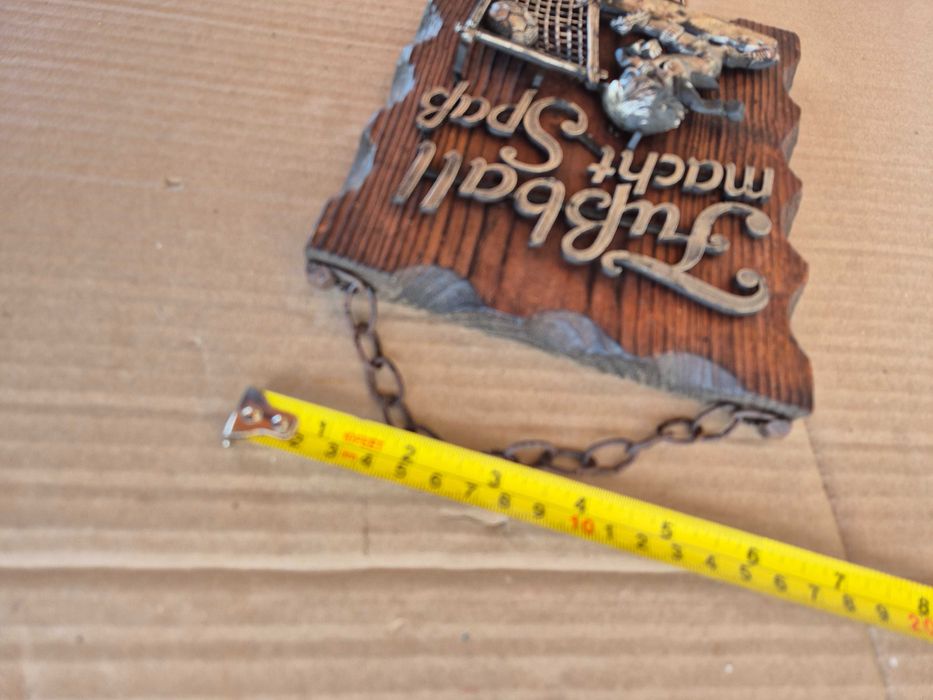 Декоративно пано,  дърво, бронз