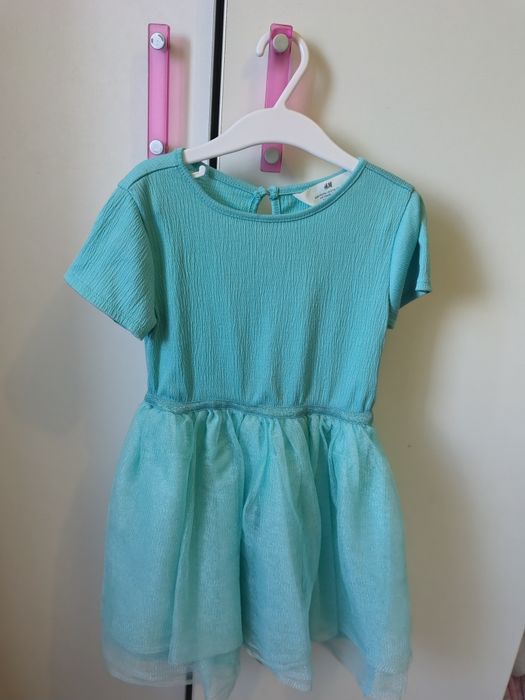 Set rochie Hm și geaca măr. 5-6-7 ani