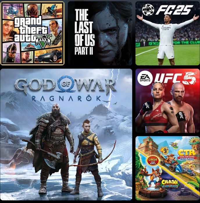 Установка игр на PS4/PS5 быстро и с гарантией качества