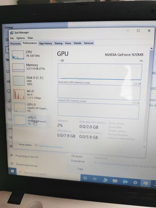 Laptop Asus A541UV