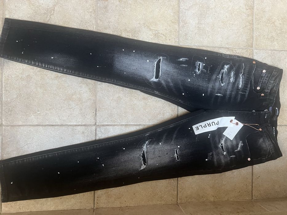 Purple jeans size 30(S)