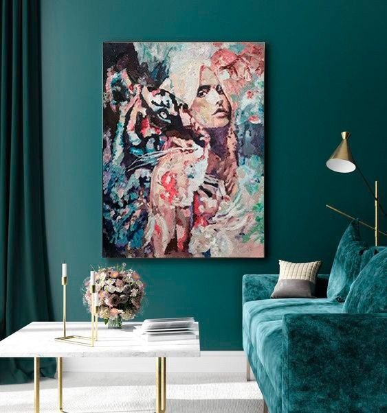 Картины акрилом.