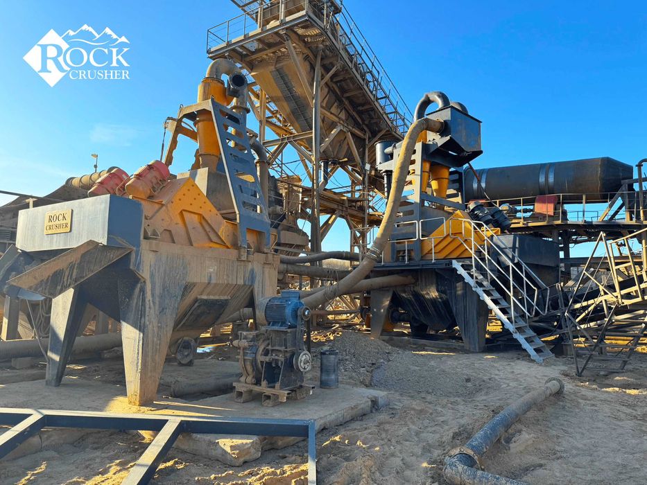 Гидроциклонный классификатор с обезвоживающим грохот