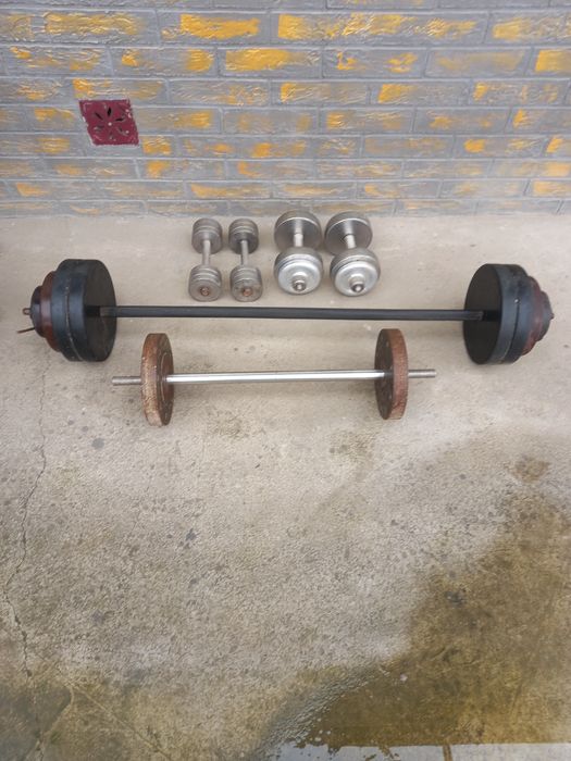 Гантелар штангалар