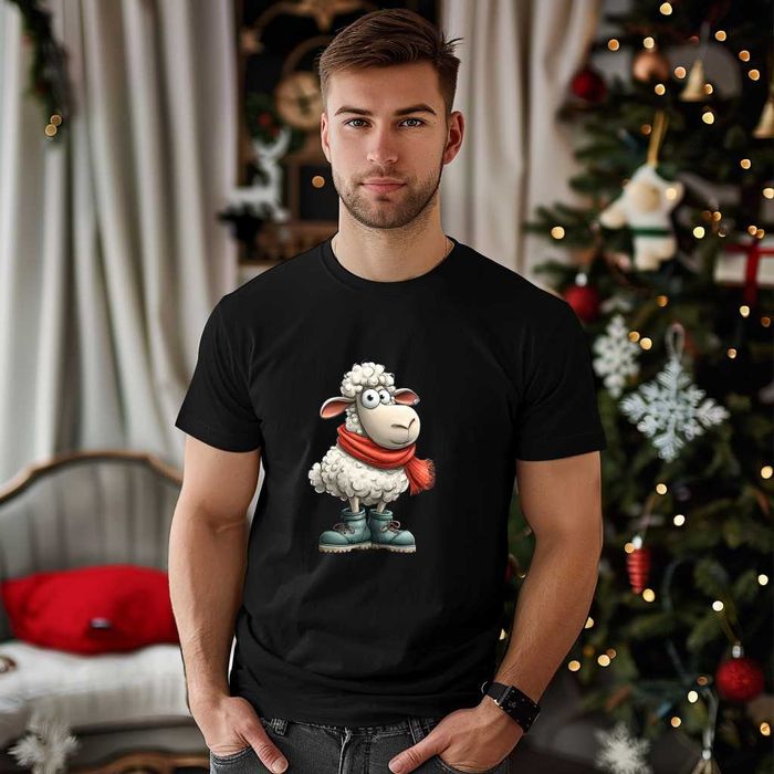 Дамски тениски със забавни овце, различни модели