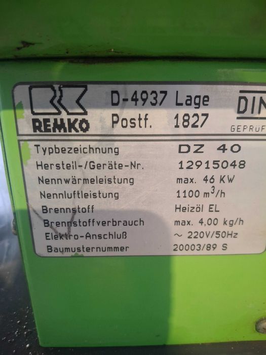 Дизелов калорифер 46 kW