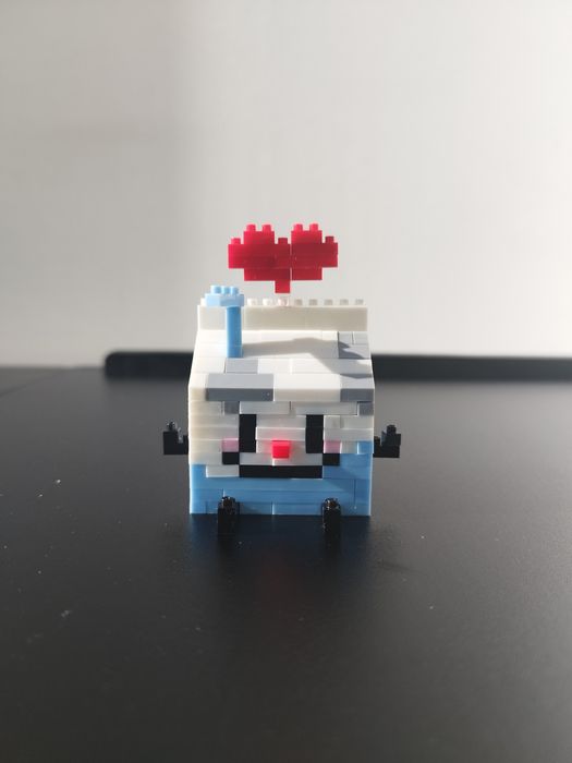 Конструктор тип Lego - картофки, сандвич, кутийка с прясно мляко