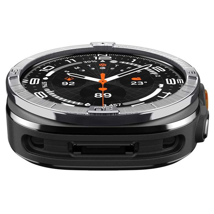 Безел Spigen Bezel Tune Pilot (ACS11616) за Samsung Galaxy Watch Ultra 2, Stainless Steel - Silver