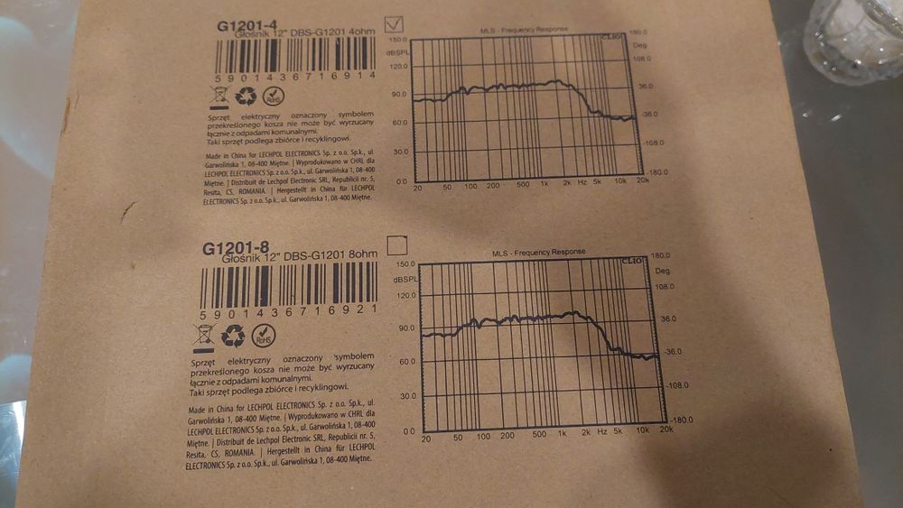 Говорител. нов 12 инча 30см