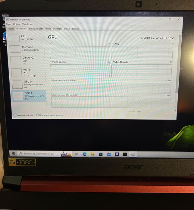 • Laptop Gaming • Acer Nitro 5 •