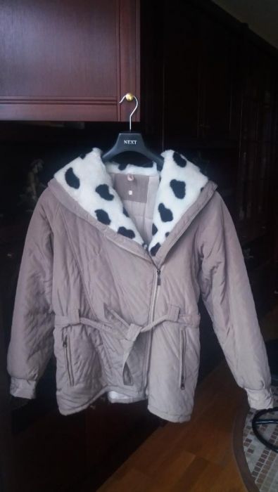 Geaca dama de iarna, imblanita, marimea 42-44