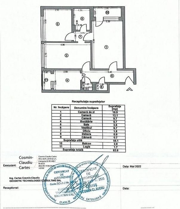 Apartament 3 camere Floreasca/ Dorobanti