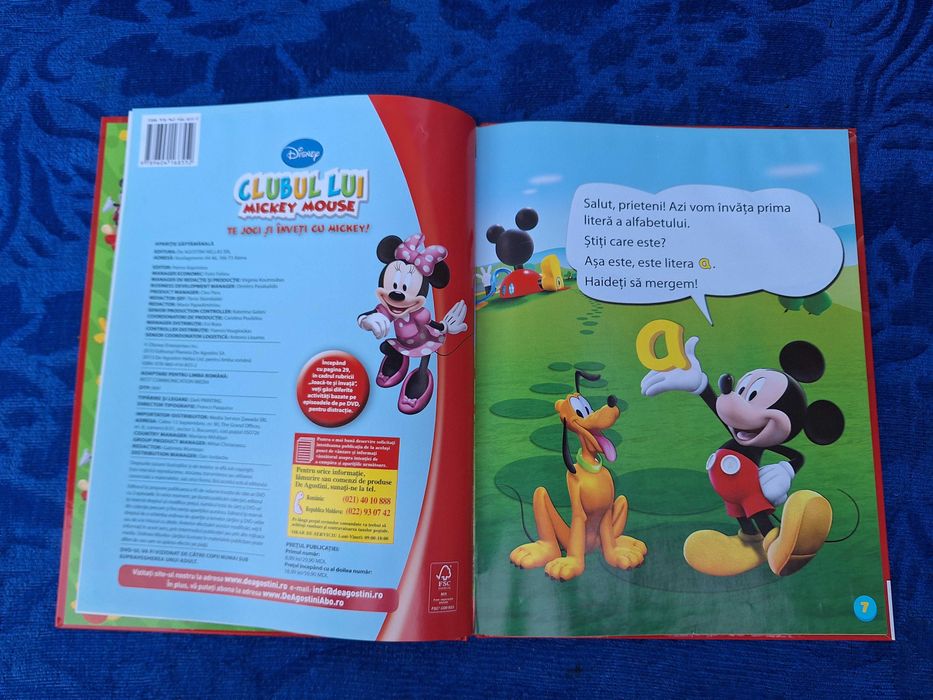 DeAgostini | Disney Clubul lui Mickey Mouse | Litera A