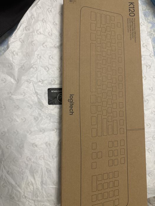 Tastatura logitech k 120 plug and play usb