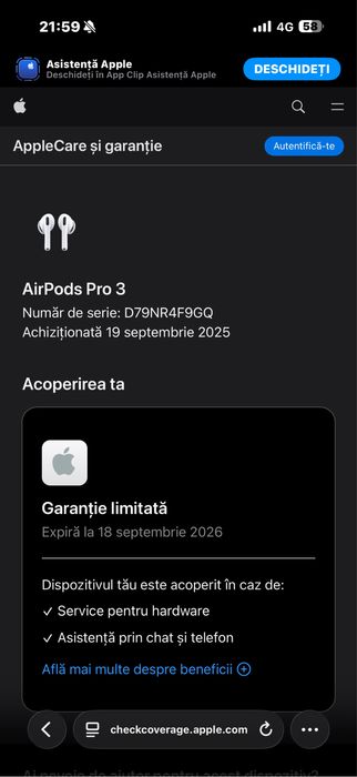 AirPods Pro 3 (Noi, Sigilate)