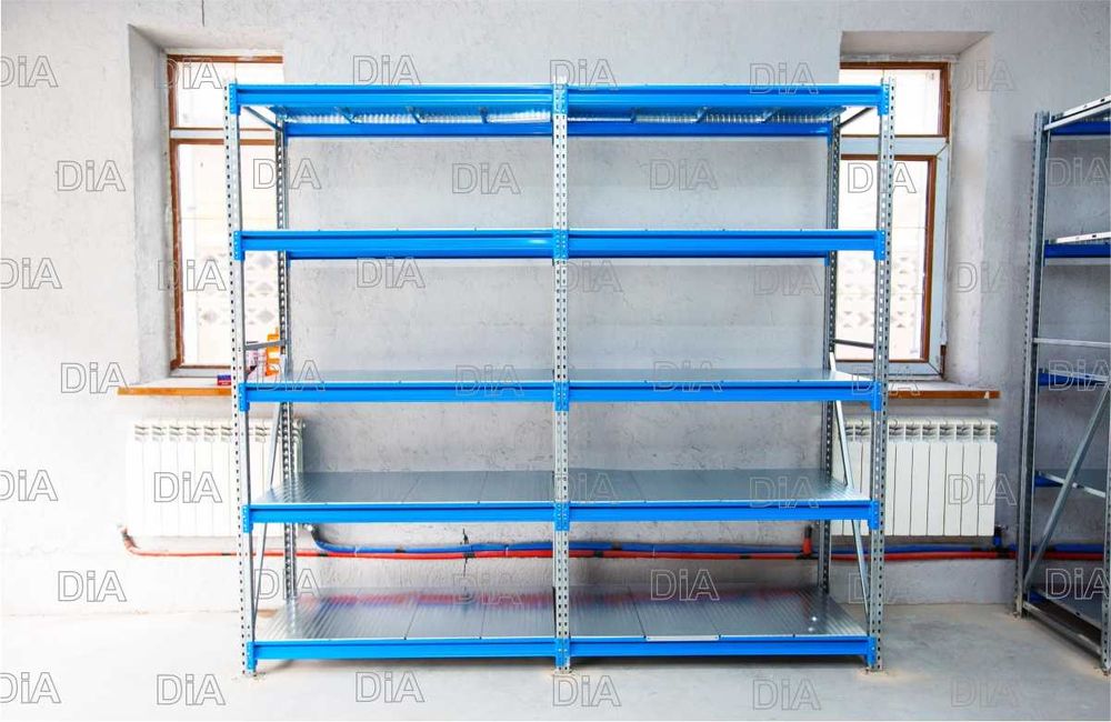 Складские стеллажи, стеллаж для склада, грузовой металлический alss