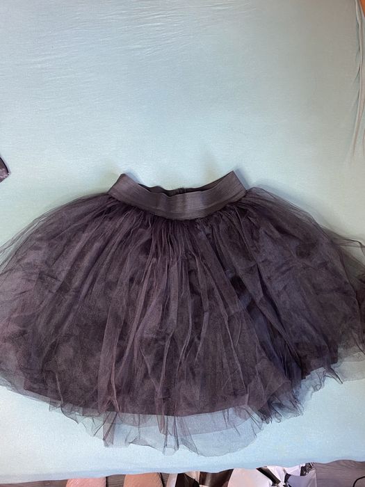 Черна къса пола