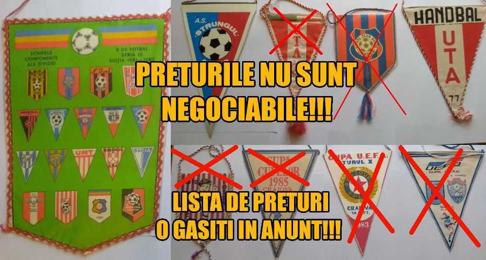Fanioane Fotbal handbal vechi din anii 1970-1980