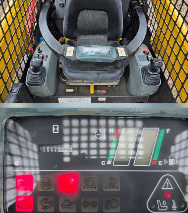 Miniîncarcător ca NOU Komatsu SK 714 815  mini încărcător cu 475ore