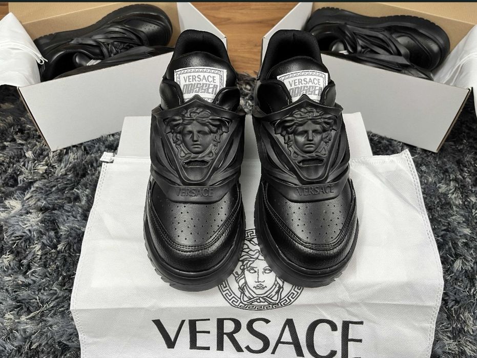Adidasi Versace Odissea black barbatj