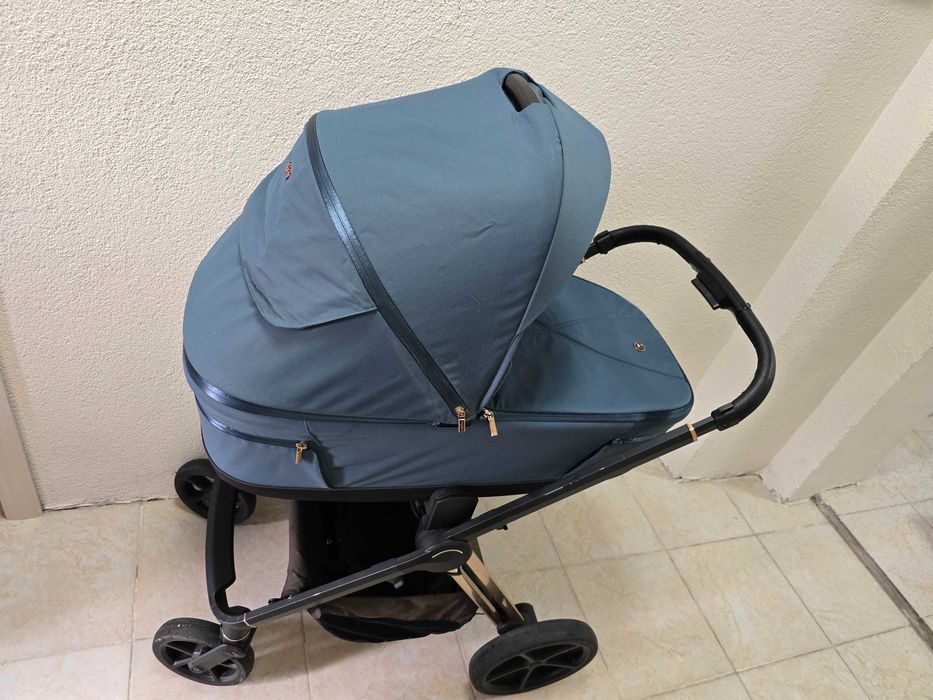 Бебешка количка Espiro Miloo Unique Saphir 2в1