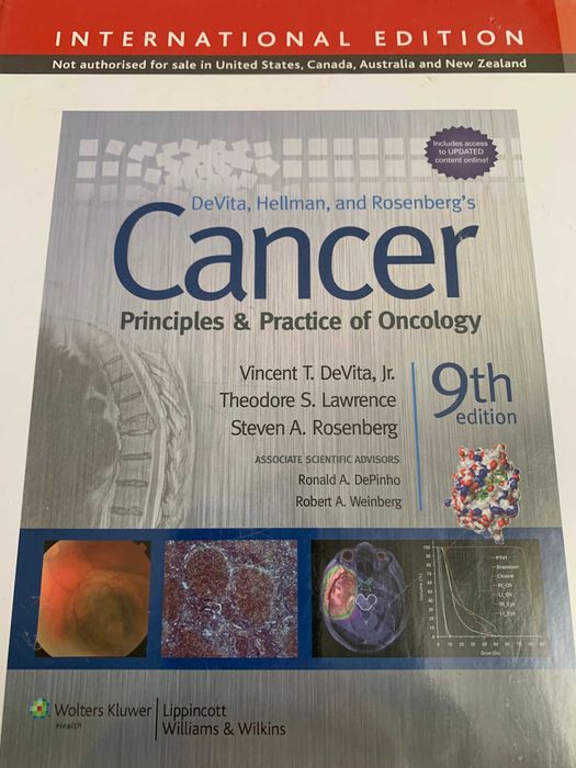 Tratat DeVita Cancer -Principles &practice of oncology Ed9 NOU SIGILAT