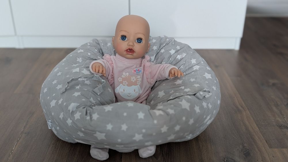 Бебешко фотьойлче / пуф - перящо, много запазено