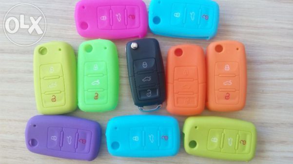 Силиконов калъф за кутийка-ключ на Vw,Audi,Seat,Skoda,Mercedes,Mazda