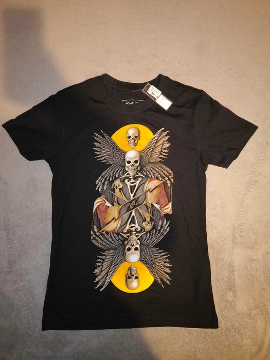 Tricou barbati Mister Tee, din bumbac cu imprimeu grafic, marimea XS
