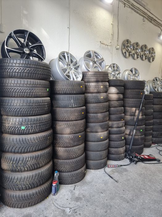Продажба на  употребявани гуми и джанти внос от Германия.