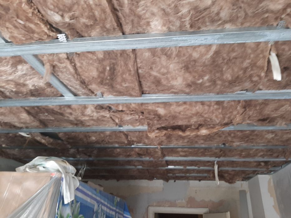 Гипсокартон, окачени тавани  и Алуминиева дограма