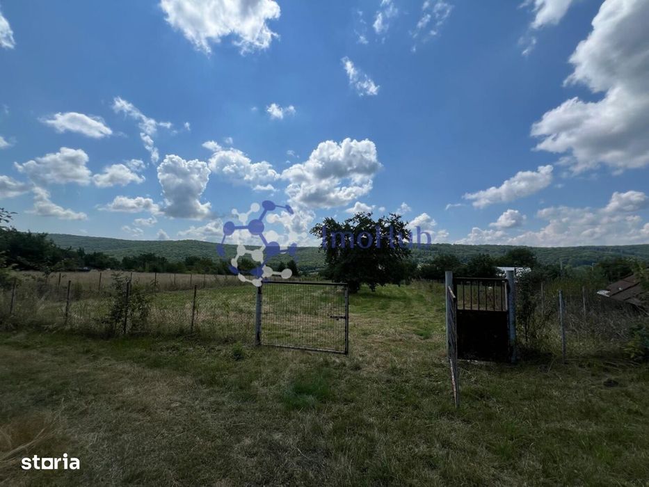 Teren de vânzare 2.531 mp Centrul satului Poieni, Priveliste spre