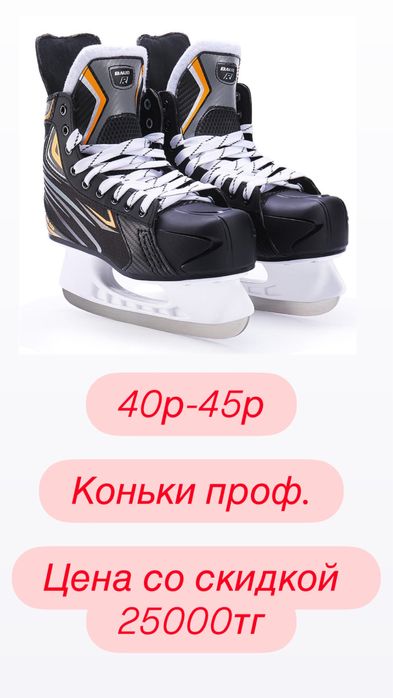 Коньки проф. 45-40р