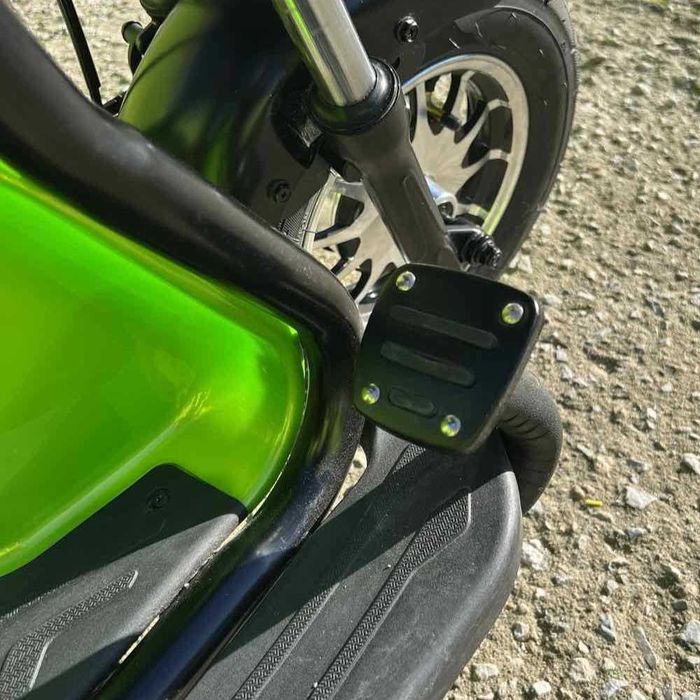 Двуместна електрическа триколка Pudding 1800W-48V-20Ah-GREEN