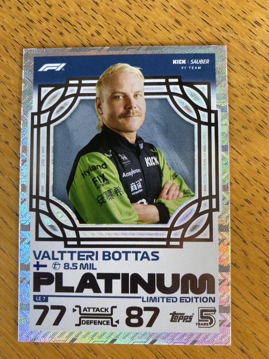 OFFICIAL FORMULA 1 trading card