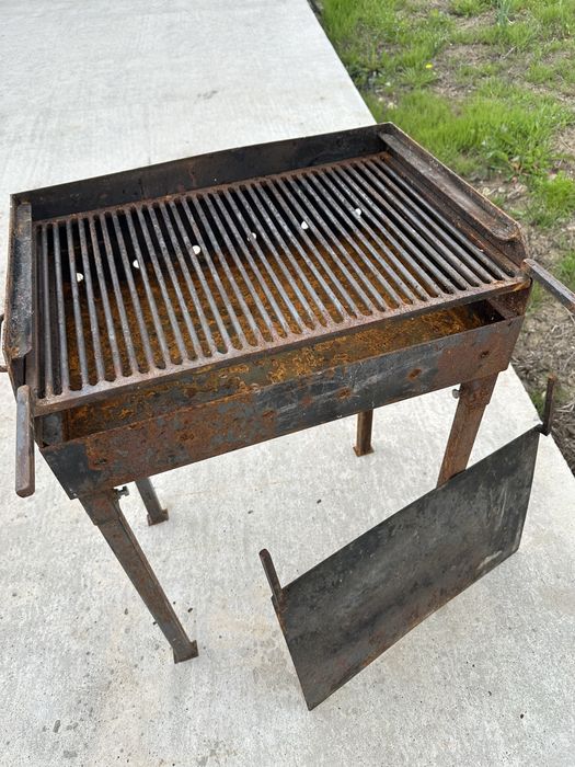 Gratar 80/50 cu placa pt copt