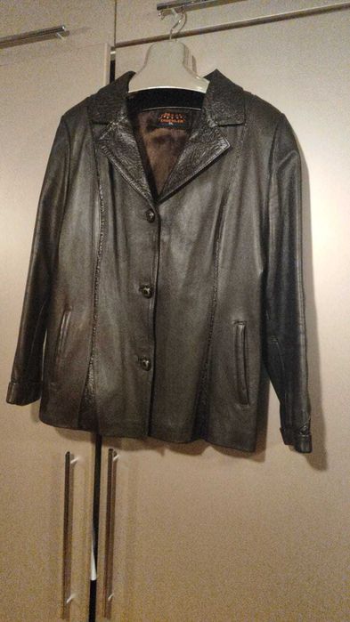 Куртка женская кожаная