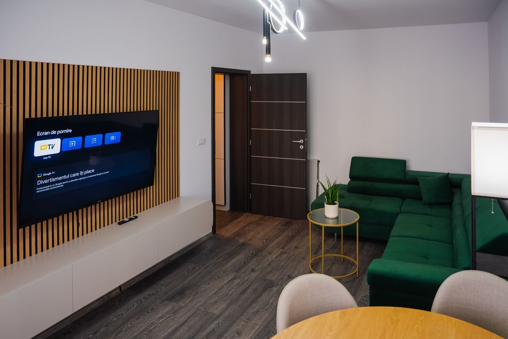 Apartament 2 camere, complet mobilat și utilat, prima închirie