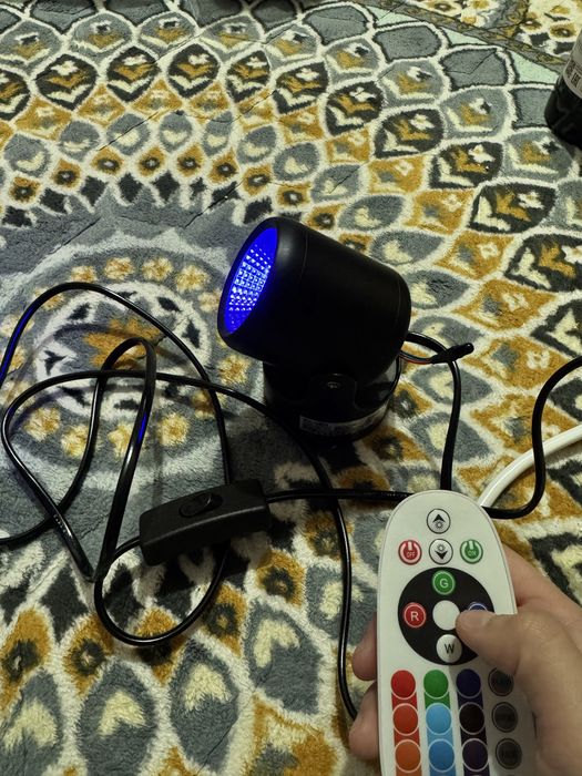 Прожектор разноцветный