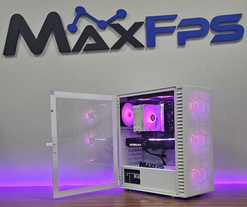 Гаранция! RTX 3060ti, Intel i5-14400F, 16GB RAM Геймърски компютър!