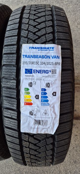 4 anvelope M+S noi Transmate 195/70/15C,dot 2024.Pretul este pe buc.