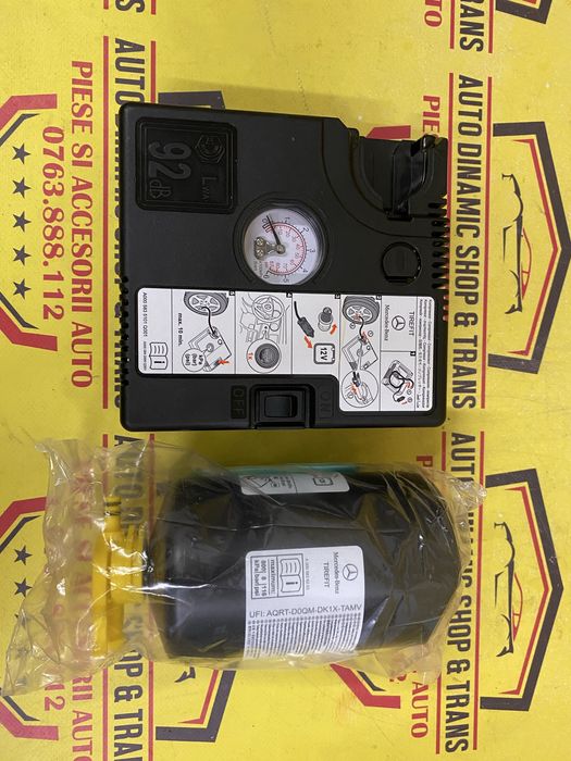 Compresor aer mașină auto umflat roti kit pana OEM SUV Mercedes 240 W