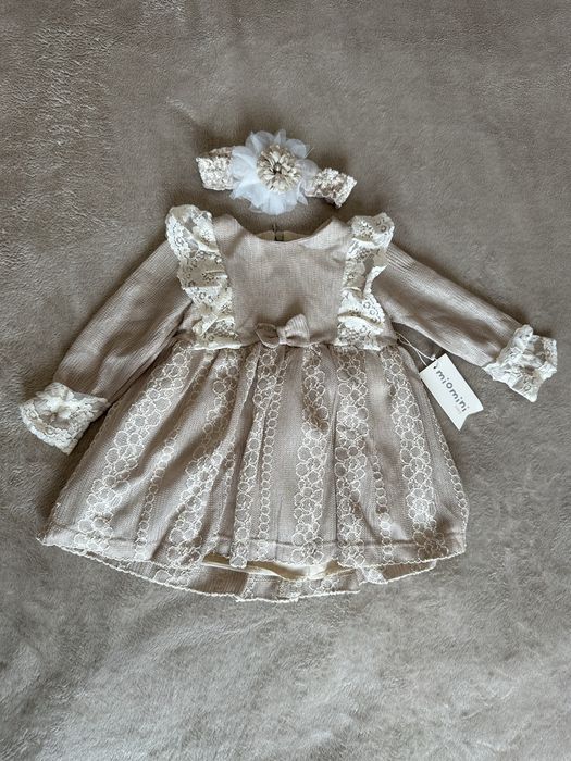 Miomini - rochie bebe 9-12 luni