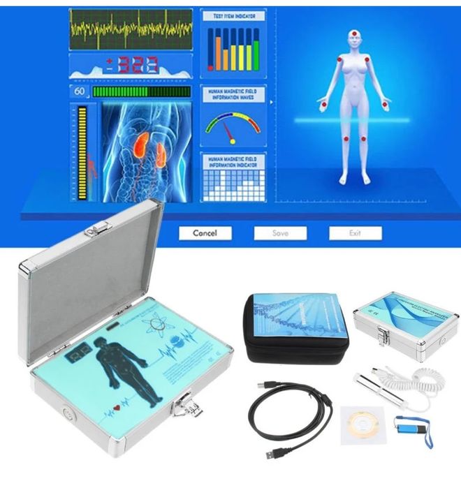 Проверка здоровья на Квантовом Магнито-Резонансным Биоанализаторе.