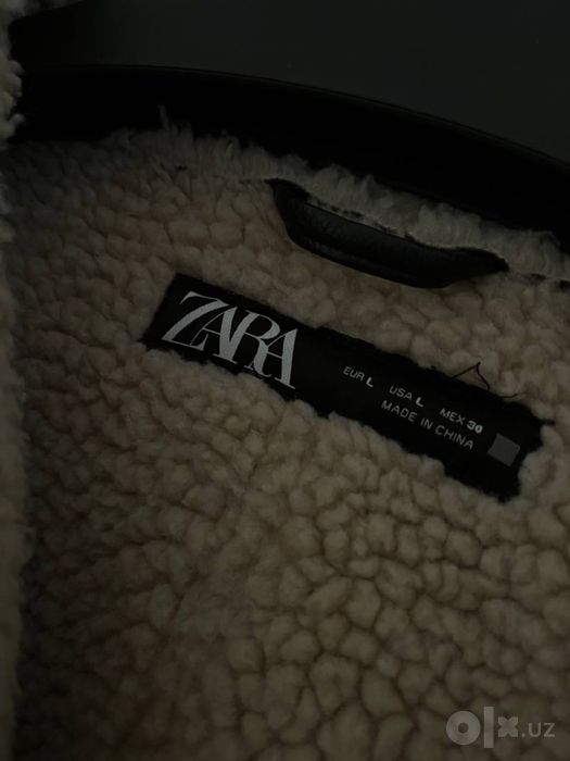 Дубленка ZARA размер L