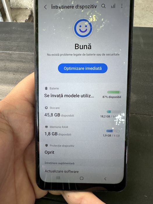 Samsung Telefon A12 , Negru, 9,5/10, 64GB, perfecta stare